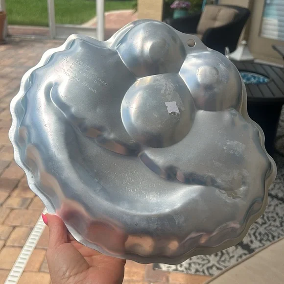 Elmo Cake Pan Vintage Wilton Sesame Street TV character EUC Baby Smash Face Cute - Picture 9 of 9